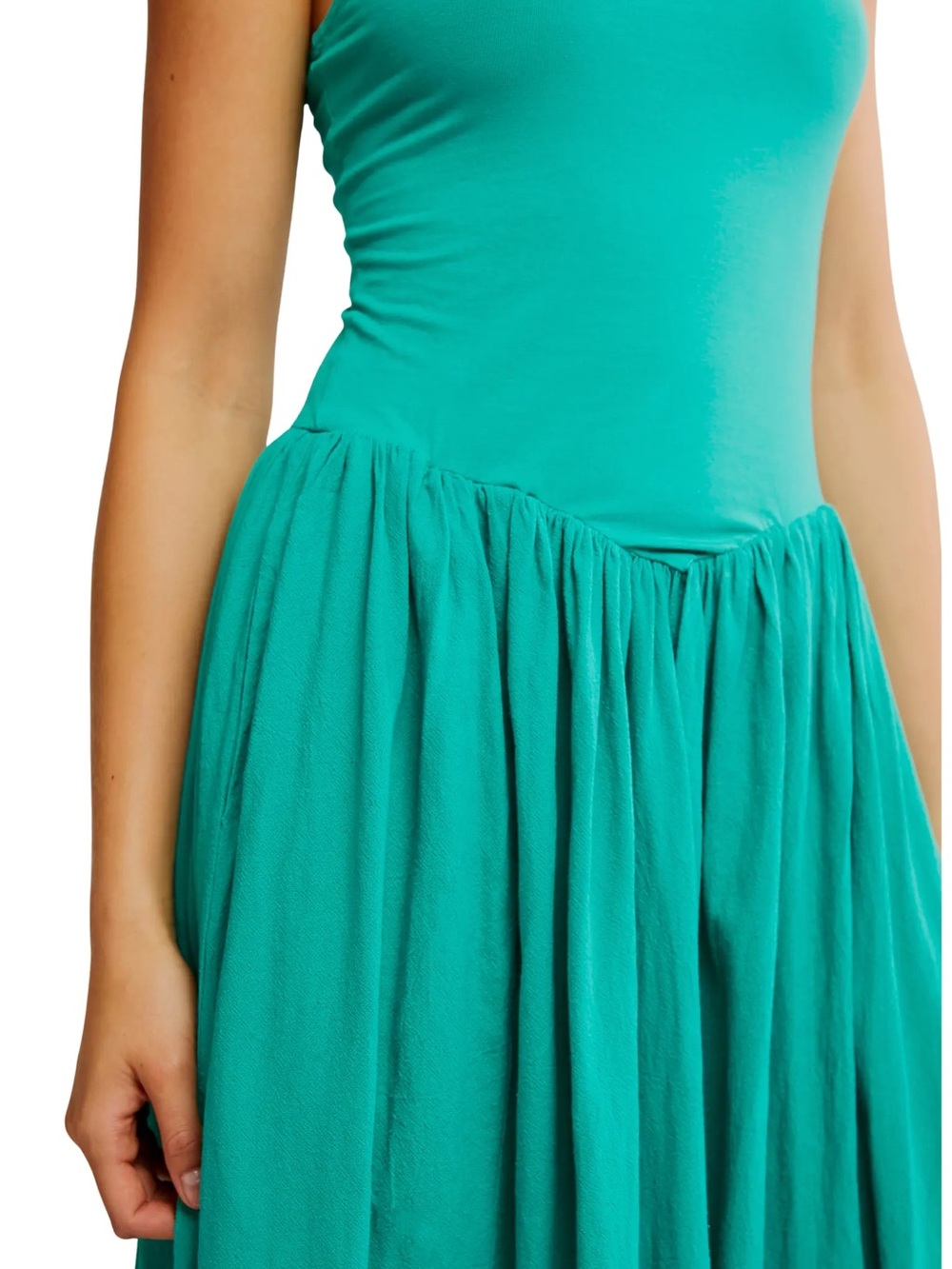 Free People Strapless white Midi Dress - Women - Picture 3 of 8